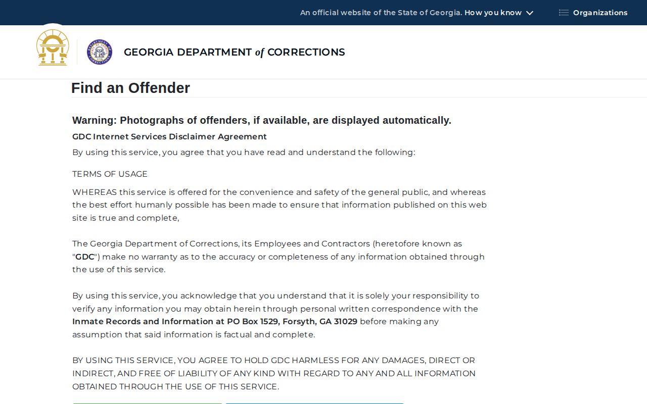 GDC offender search for Wilkes County released state inmates